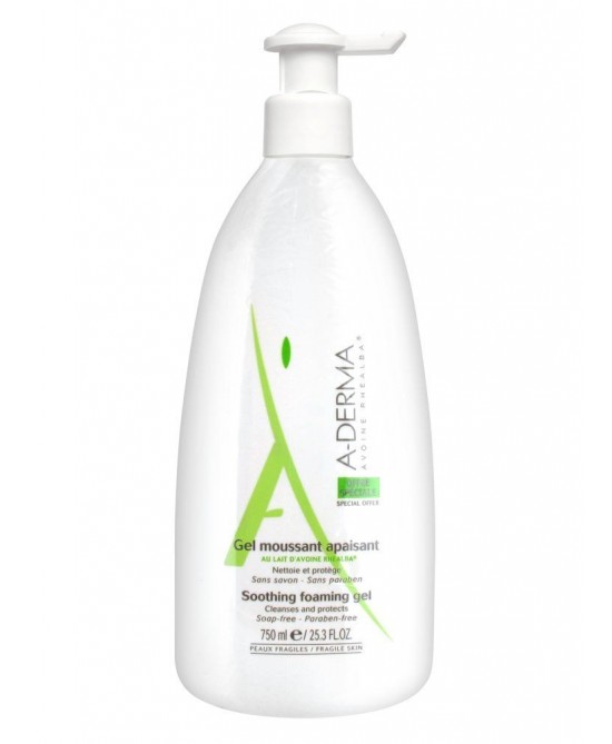 A-Derma Gel Detergente Lenitivo 750ml