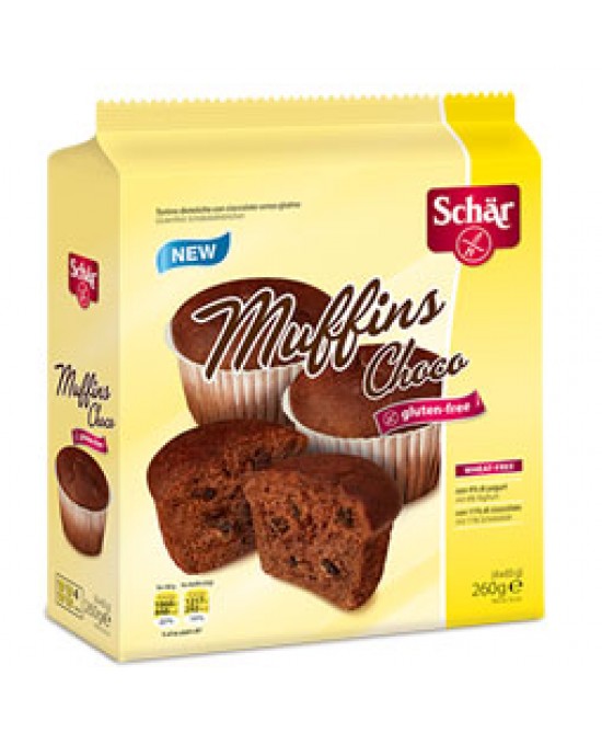 Schar Muffins Choco Senza Glutine 260g - Antica Farmacia Del Lago