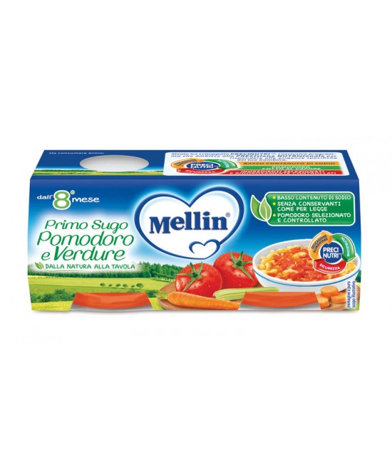 MELLIN PRIMOSUGO POM/VERD2X80G prezzi bassi