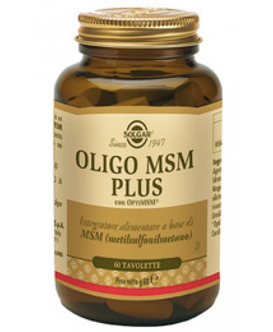 Solgar Oligo Msm Plus 60 Tavolette