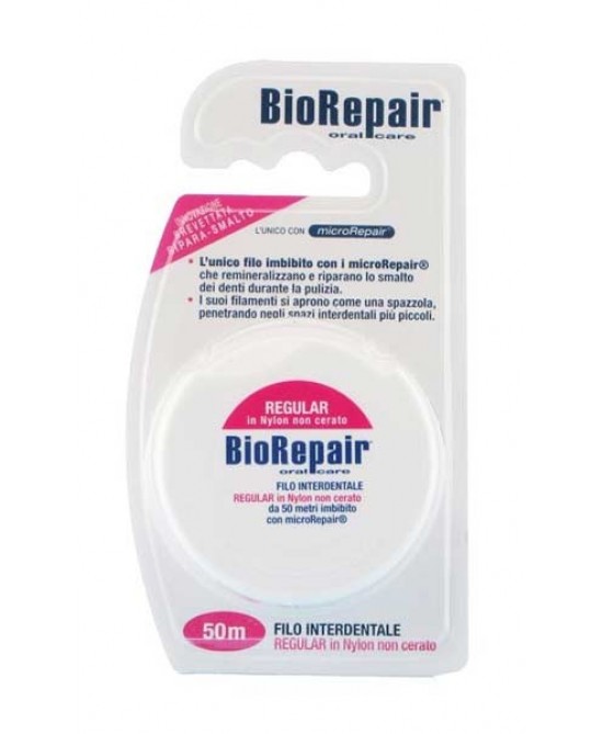 Biorepair Oral Care Filo Interdentale Non Cerato 50 m