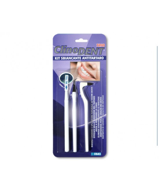 Clinodent Trio Kit Sbiancante Anti Tartaro