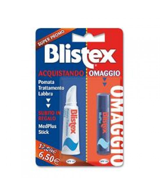 Blistex Pomata + MedPlus Stick Omaggio