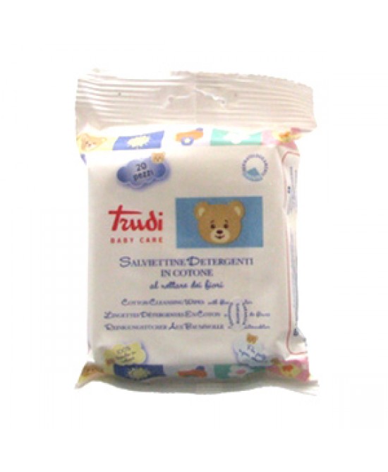 Trudi Babycare Salviettine Detergenti Al Nettare Dei Fiori 20 Pezzi prezzi bassi