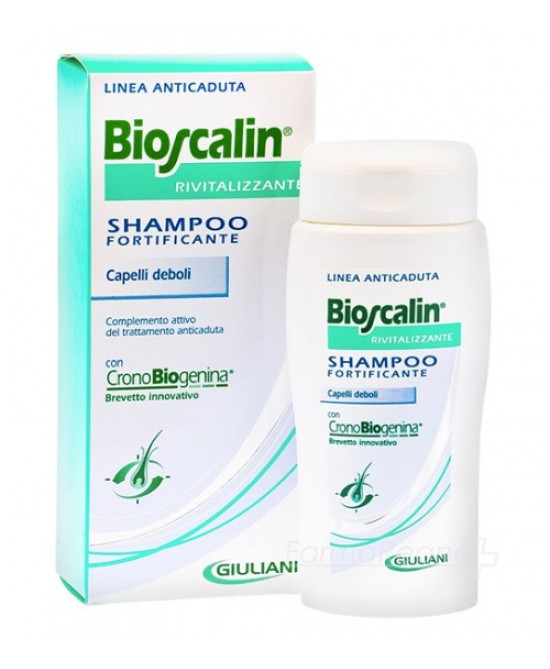 Giuliani Bioscalin Con Cronobiogenina Shampoo Rivitalizzante 200ml - Pacco Doppio 200 + 200