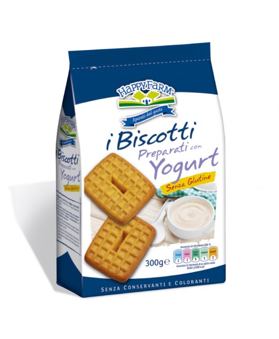 HAPPY FARM BISC YOGURT 300G prezzi bassi