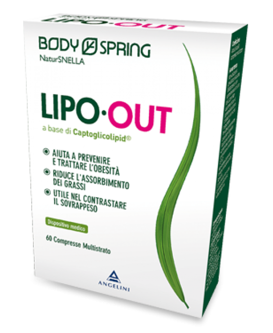 Body Spring NaturSnella Lipo Out Integratore Alimentare 60 Compresse