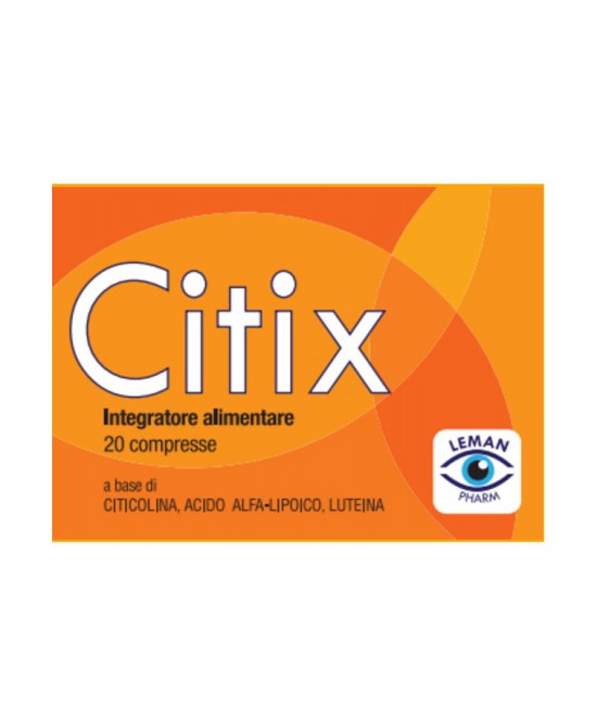 Leman Pharm Citix Integratore Alimentare 20 Compresse