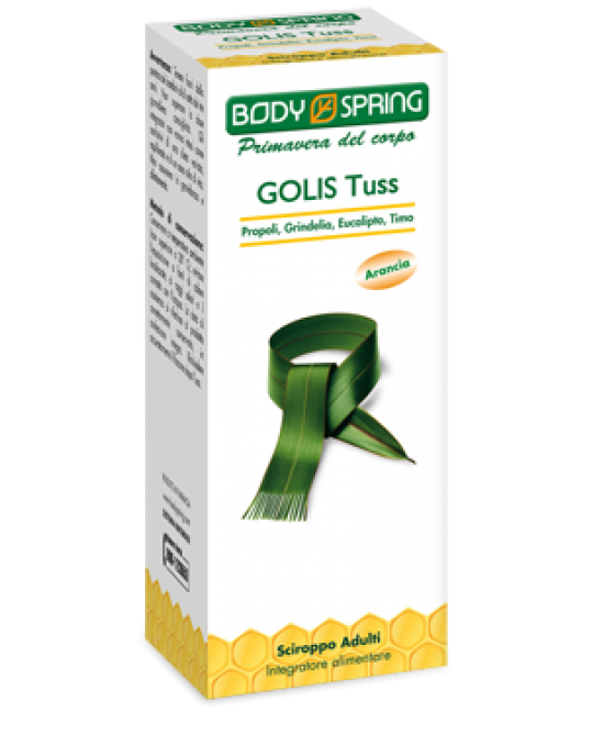 Body Spring Golis Tuss Sciroppo Integratore Tosse Secca e Grassa 150 Ml offerta