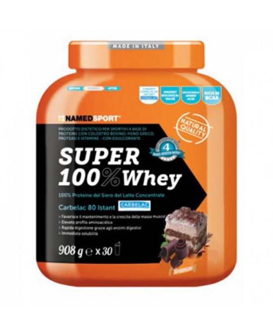 SUPER 100% WHEY TIRAMISU 908G prezzi bassi