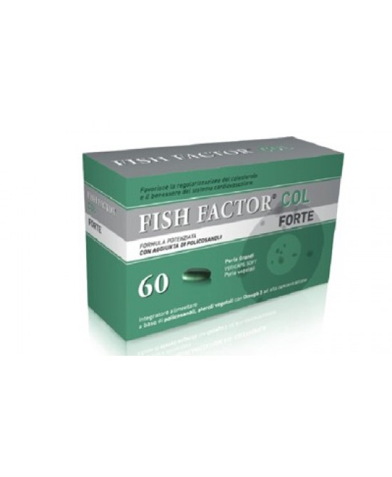 Avantgarde Fish Factor Col Forte Integratore Alimentare 60 Perle Grandi