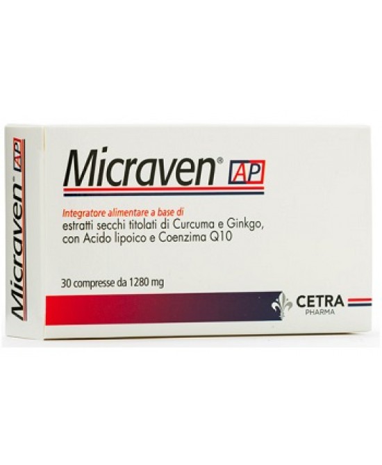 MICRAVEN AP 30CPR 1280MG prezzi bassi