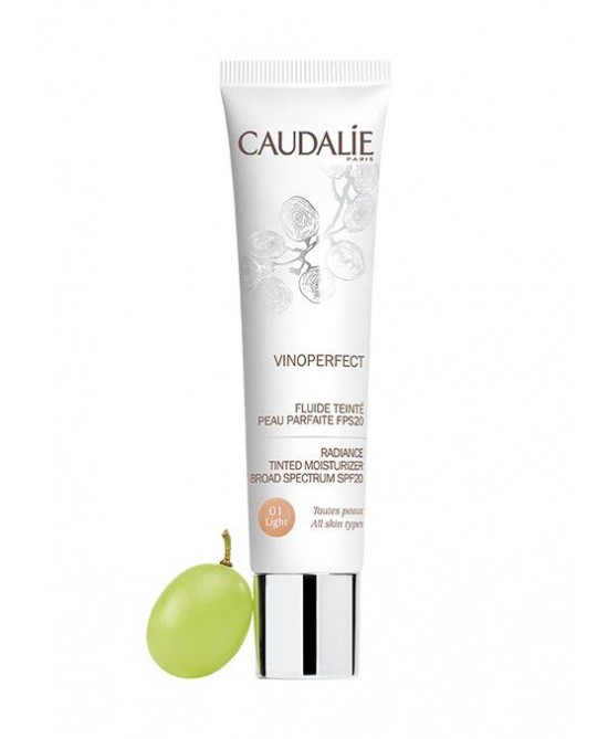 CaudalÃ¬e Vinoperfect Fluido Colorato Pelle Perfetta SPF20TonalitÃ  Light 01 40ml prezzi bassi