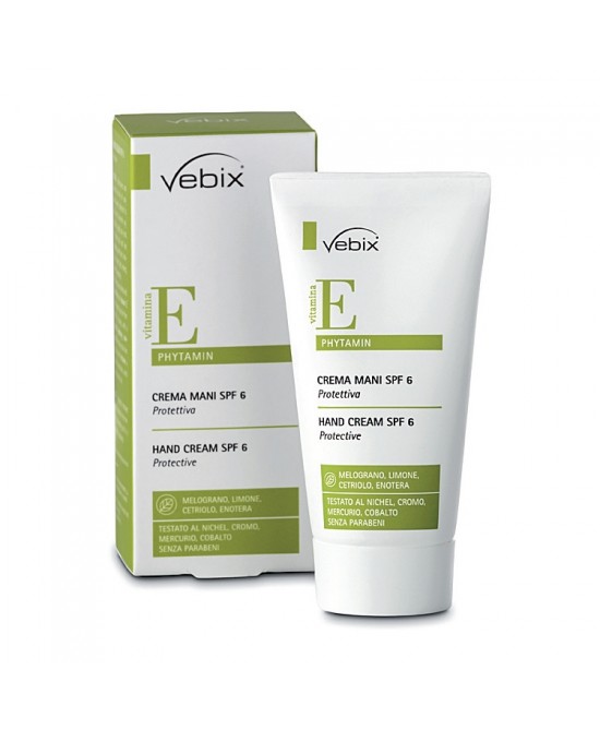 Vebix Phytamin Crema Mani SPF6 Protettiva Esfoliante 50 ml offerta