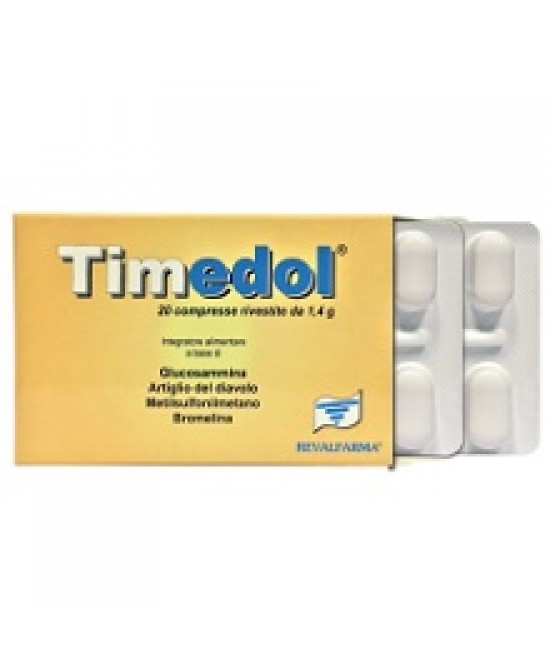 Timedol Integratore Alimentare 20 Compresse Rivestite