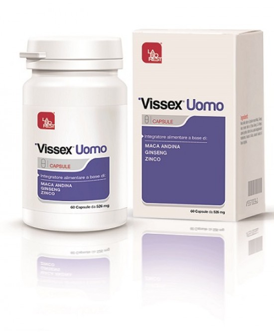 Laborest Vissex Uomo Integratore Alimentare 60 Capsule