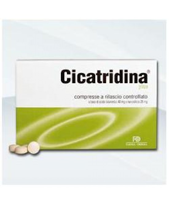 CICATRIDINA PLUS 40CPR prezzi bassi