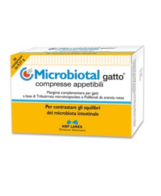 Acquistare online MICROBIOTAL GATTO 30CPR