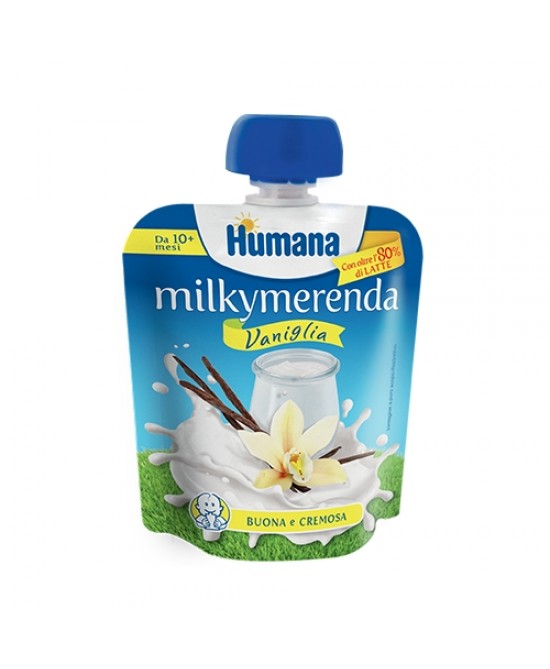 Humana Milkymerenda Alimento Per Neonati Da 10+ Mesi Gusto Vaniglia 85g