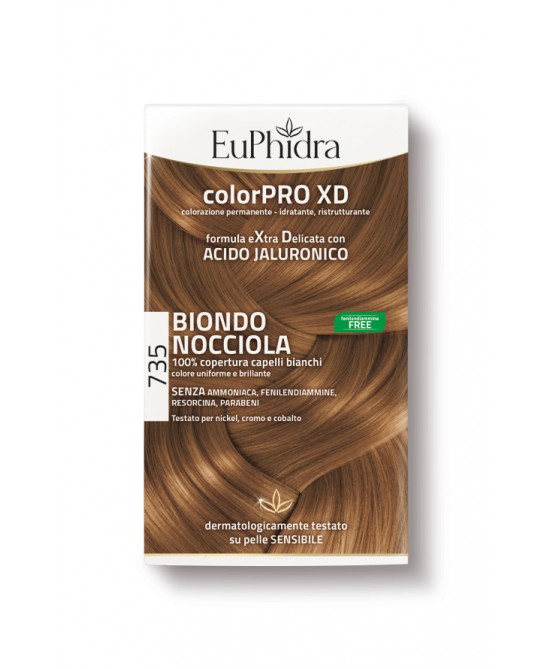 EuPhidra Colorpro XD Tintura Extra Delicata Colore 735 Biondo Nocciola