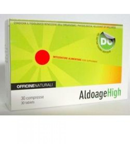 ALDOAGE HIGH 30CPR 850MG prezzi bassi