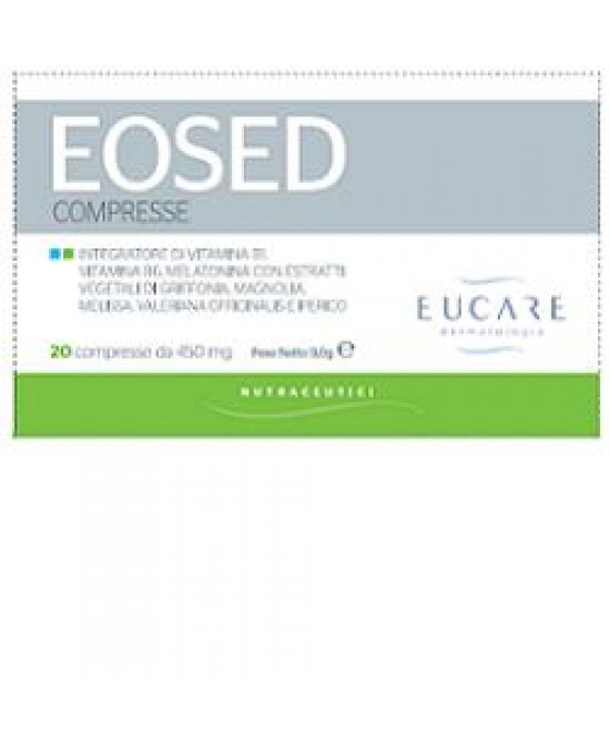 Eosed Integratore 20 Compresse miglior prezzo Eosed Integratore 20 Compresse offerta
