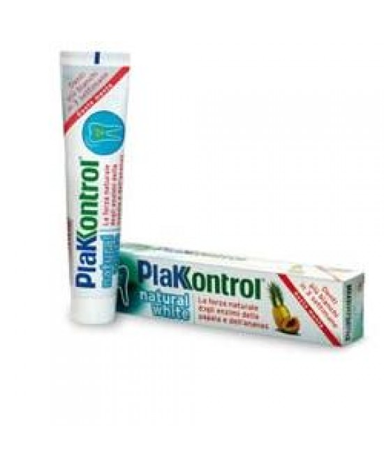 PLAKKONTROL NATURAL WHITE 100G prezzi bassi