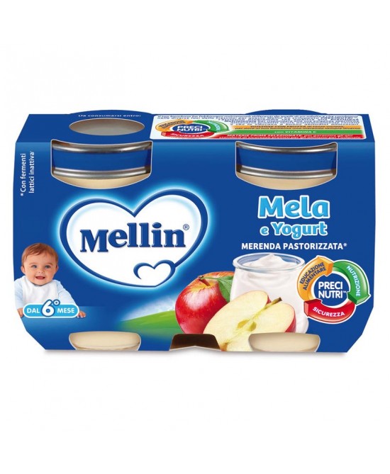 MELLIN MERENDA YOG MELA 2X120G prezzi bassi