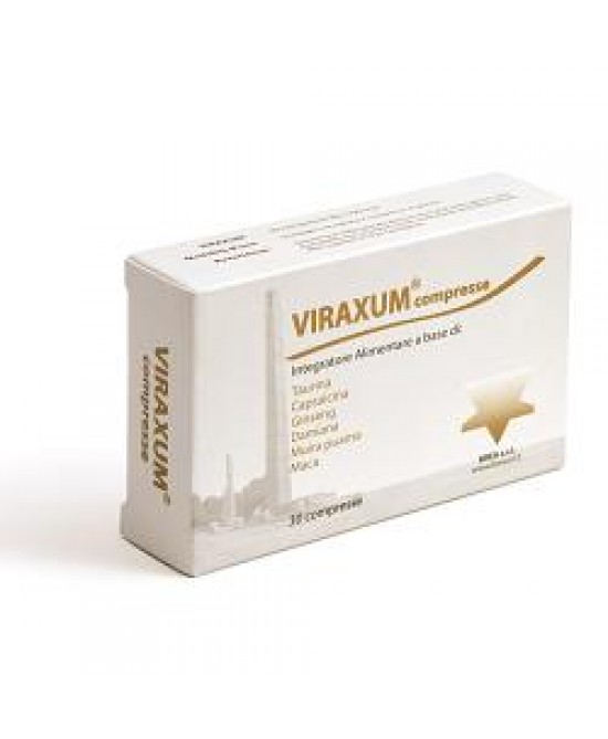 Viraxum Integtratore Tonificante Energizzante 30 Compresse offerta