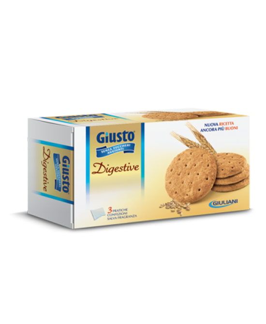 GIUSTO S/ZUCCH BISC DIGEST225G prezzi bassi