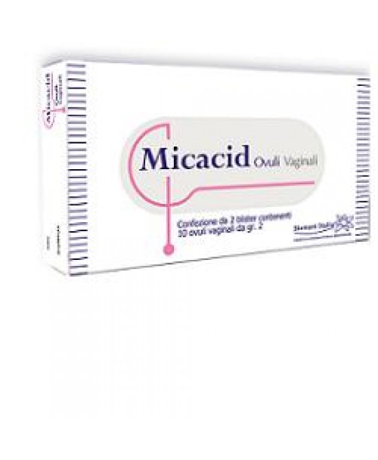 MICACID OVULI VAGINALI 2G 10PZ prezzi bassi