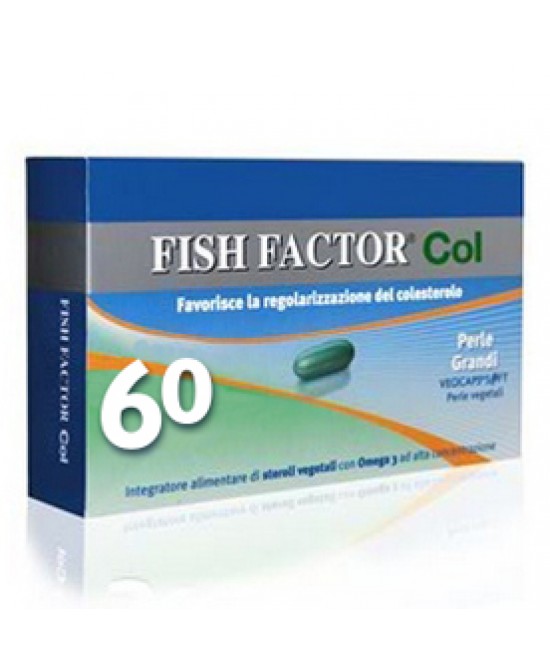 Fish Factor Col Integratore Alimentare 60 Perle Grandi