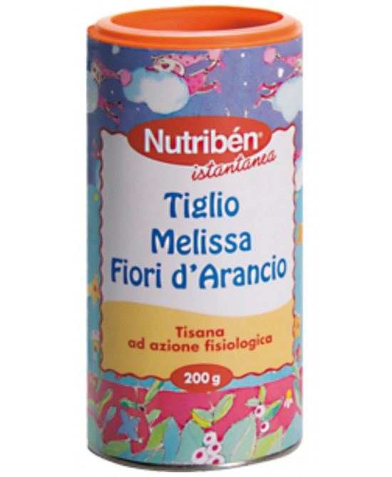 Nutribén Tisana Istantanea Al Tiglio Melissa E Fiori D'Arancio 200g