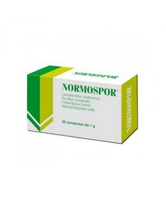 NORMOSPOR 20CPR 1G prezzi bassi