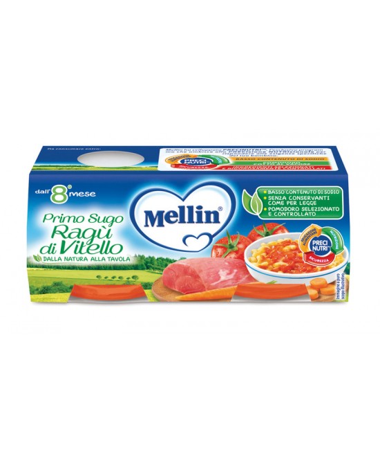 MELLIN PRIMOSUGO RAGU VTL2X80G prezzi bassi