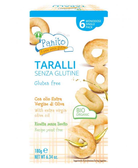 PANITO TARALLI SENZA GLUTINE prezzi bassi