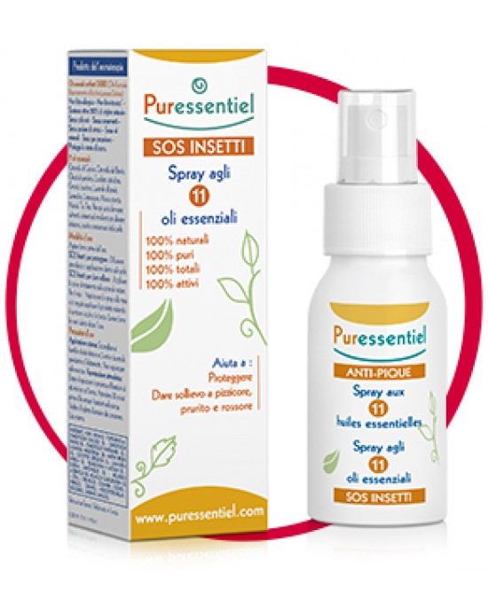 Puressentiel Sos Insetti Spray Agli Oli Essenziali 200ml prezzi bassi
