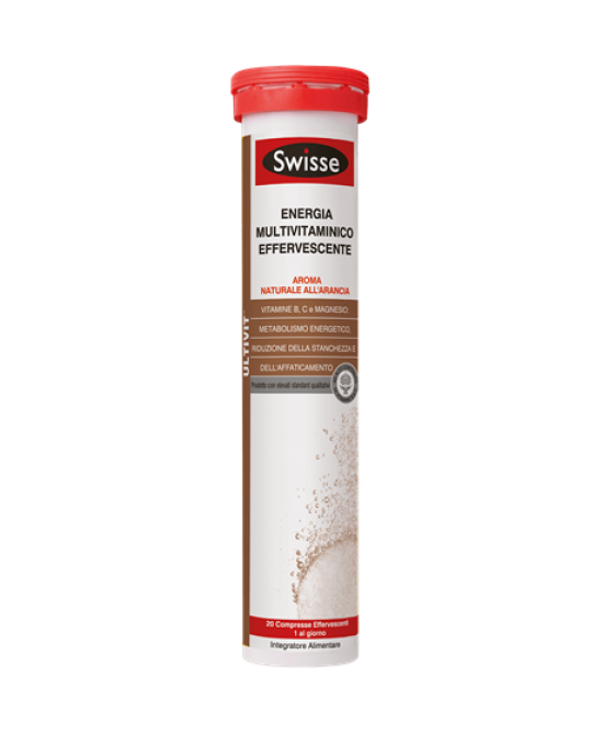 Swisse Energia Multivitaminico Effervescente Integratore Alimentare 20 Compresse