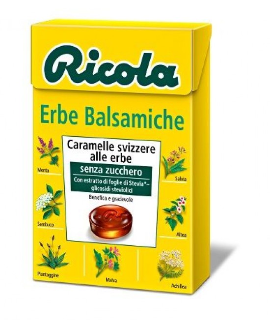 RICOLA ERBE BALSAMICHE S/ZU50G prezzi bassi