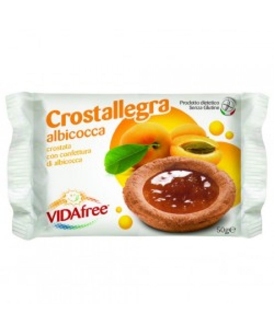 Vidafree Crostallegra Albicocca Senza Glutine 180g