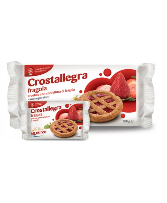 VidaFree Crostallegra Fragola180g