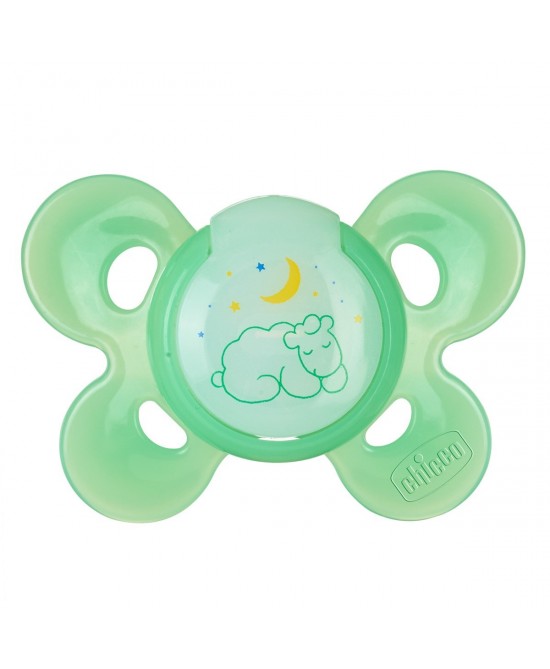 Chicco Succhietto Physio Comfort Lumi Con Tettarella In Silicone 6-12M