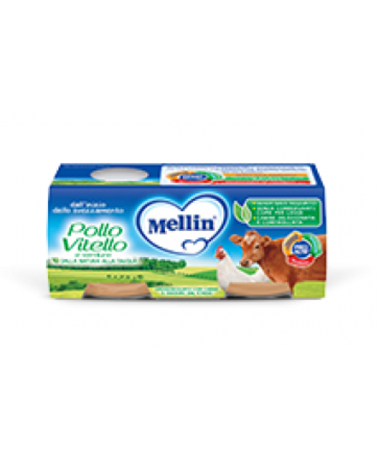 MELLIN OMOG POLLO/VIT VER2X80G prezzi bassi