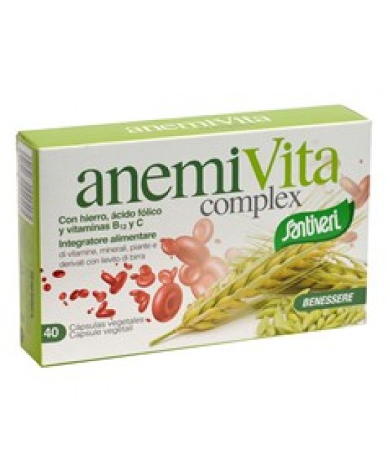 ANEMIVITA COMPLEX 40CPS prezzi bassi