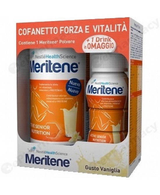 Nestlè Meritene Polvere Vaniglia 270g + Bevanda Omaggio