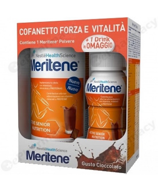 Nestlè Meritene Polvere Cioccolato 270g + Bevanda Omaggio