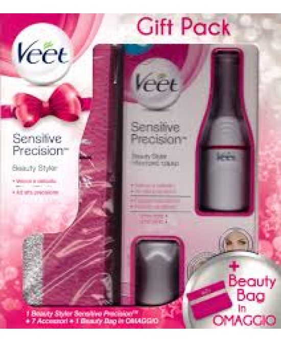 Veet Sensitive Precision Beauty Styler + Beauty Bag in Omaggio prezzi bassi