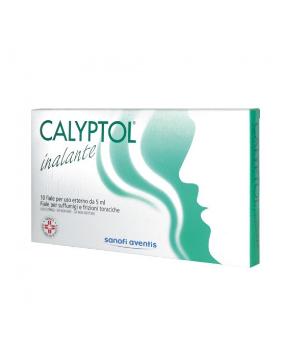 Sanofi Aventis Calyptol Inalante Fiale Per Suffumigi E Frizioni Toraciche 10 Fiale Da 5ml prezzi bassi