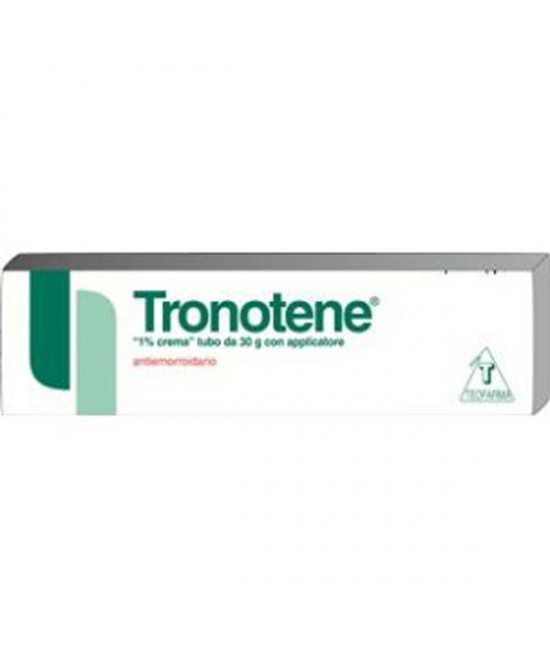 Teofarma Tronotene Crema 1% Sintomatico Nel Trattamento Delle Emorroidi Tubo 30g