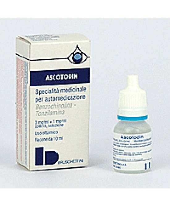 Bruschettini Ascotodin Collirio Previene Le Irritazioni E Le Lesioni Fotoftalmiche Flacone 10ml prezzi bassi